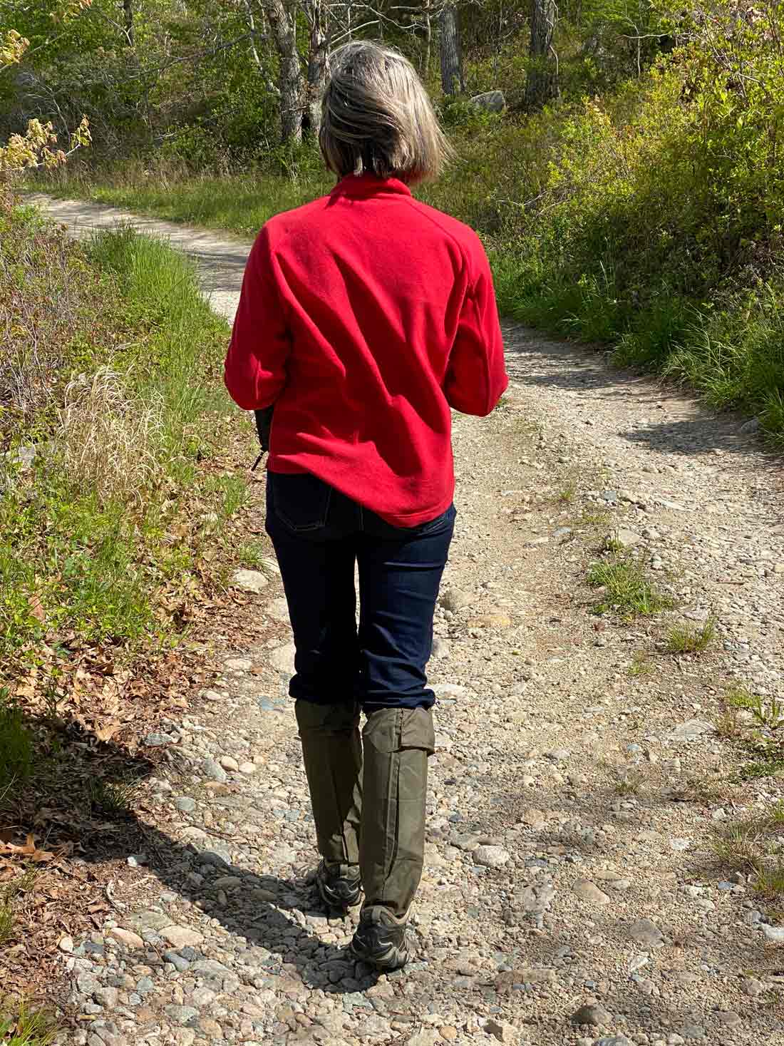 Tick protection gaiters