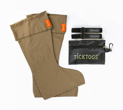 Tick protection gaiters